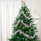 Northlight 18ft. Silver & Pink Shiny Tinsel Christmas Garland - image 1