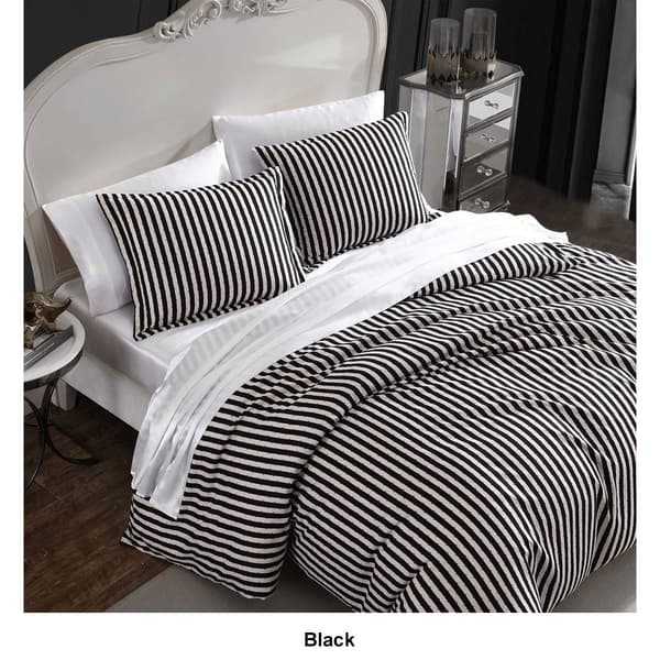 Betsey Johnson Wonderland Stripe Duvet Set
