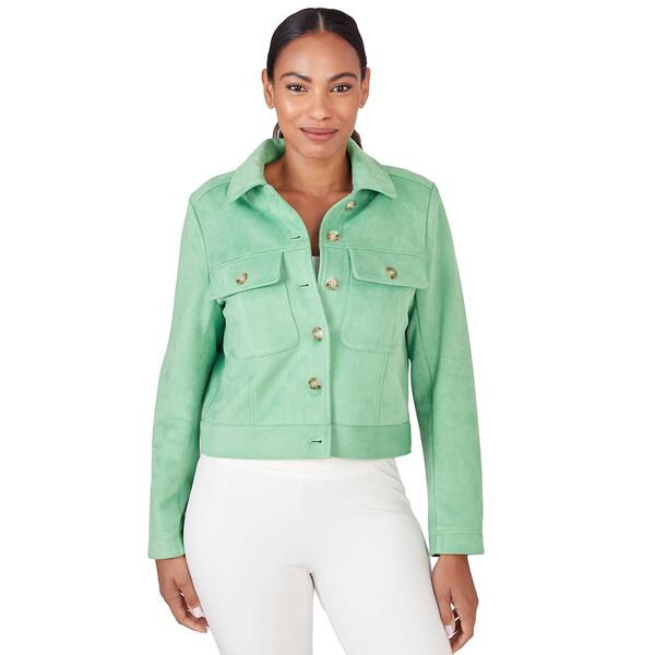 Womens Skye''s The Limit Sky And Sea Long Sleeve Solid Jacket - image 