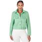 Womens Skye''s The Limit Sky And Sea Long Sleeve Solid Jacket - image 1