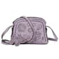 Sam & Hadley Embroidered Laser Cut Dome Crossbody - image 1