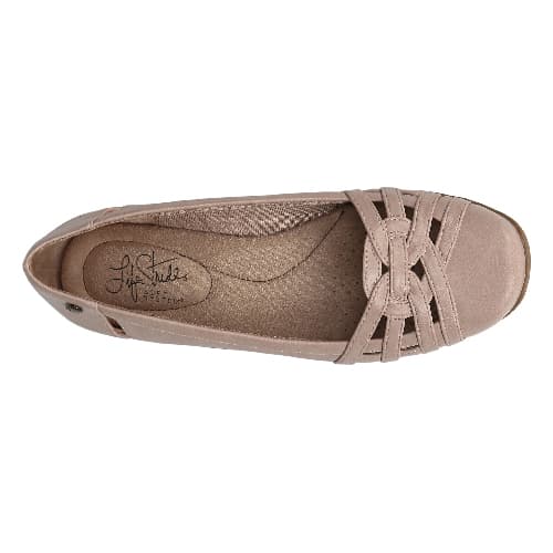 Womens LifeStride Diverse PU Leather Flats