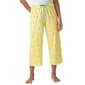 Womens HUE® Pocket Palms Printed Capri - image 2