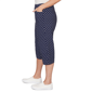 Plus Size Alfred Dunner Port Side Pull On Dot Capris - image 4