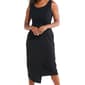 Womens Connected Apparel Sleeveless Crepe Side Wrap Dress - image 3
