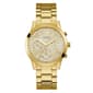 Womens Guess Gold-Tone Multi-Function Sport Watch - U1070L2 - image 1