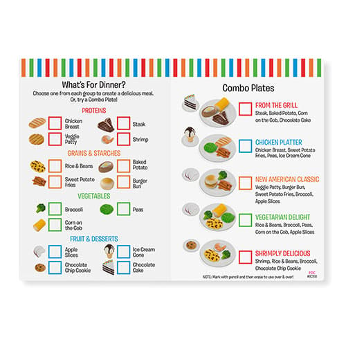 Melissa &amp; Doug® Food Fun Combine &amp; Dine Dinners Set