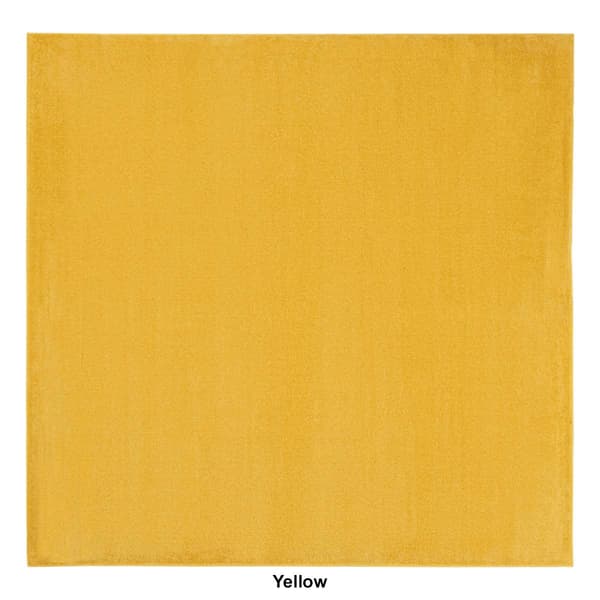Nourison Essentials Solid Indoor/Outdoor Square Rug