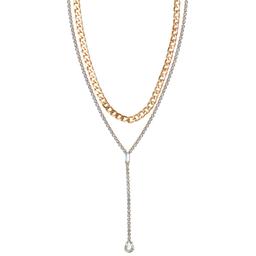 Jessica Simpson Imitation Yellow Gold Plated Y-Necklace