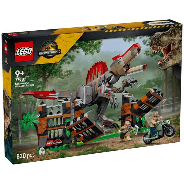 LEGO(R) Jurassic World Spinosaurus Dinosaur Escape Building Kit