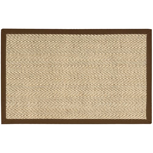 Nourison Herringbone Pattern Rectangle Accent Rug