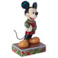 Jim Shore Disney Traditions Mickey Sweater Christmas Figurine - image 4