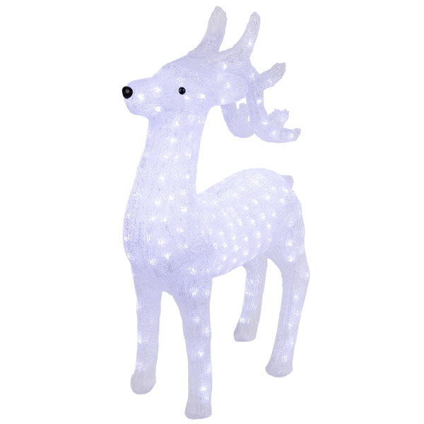 Northlight LED Commercial Grade Acrylic Reindeer Christmas Décor