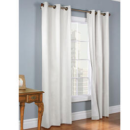 Weathermate Grommet Pair Curtains - White