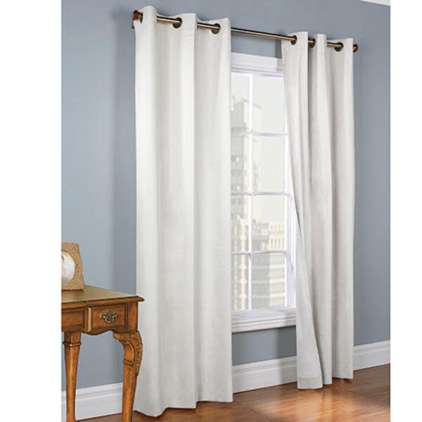 Weathermate Grommet Pair Curtains - White - image 