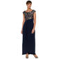 Womens Connected Apparel Sleeveless Embroidered Sheath Dress - image 1
