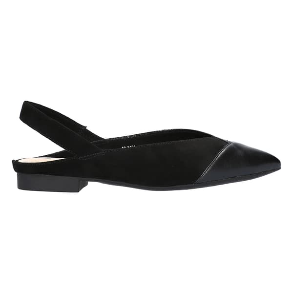 Womens Bella Vita Milla Croco Slingback Flats