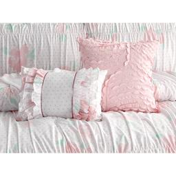 Alex &amp; Bella Tabitha Smocked Microfiber Comforter Bedding Set