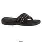 Womens Isotoner Jersey Dot Thong Slippers - image 2