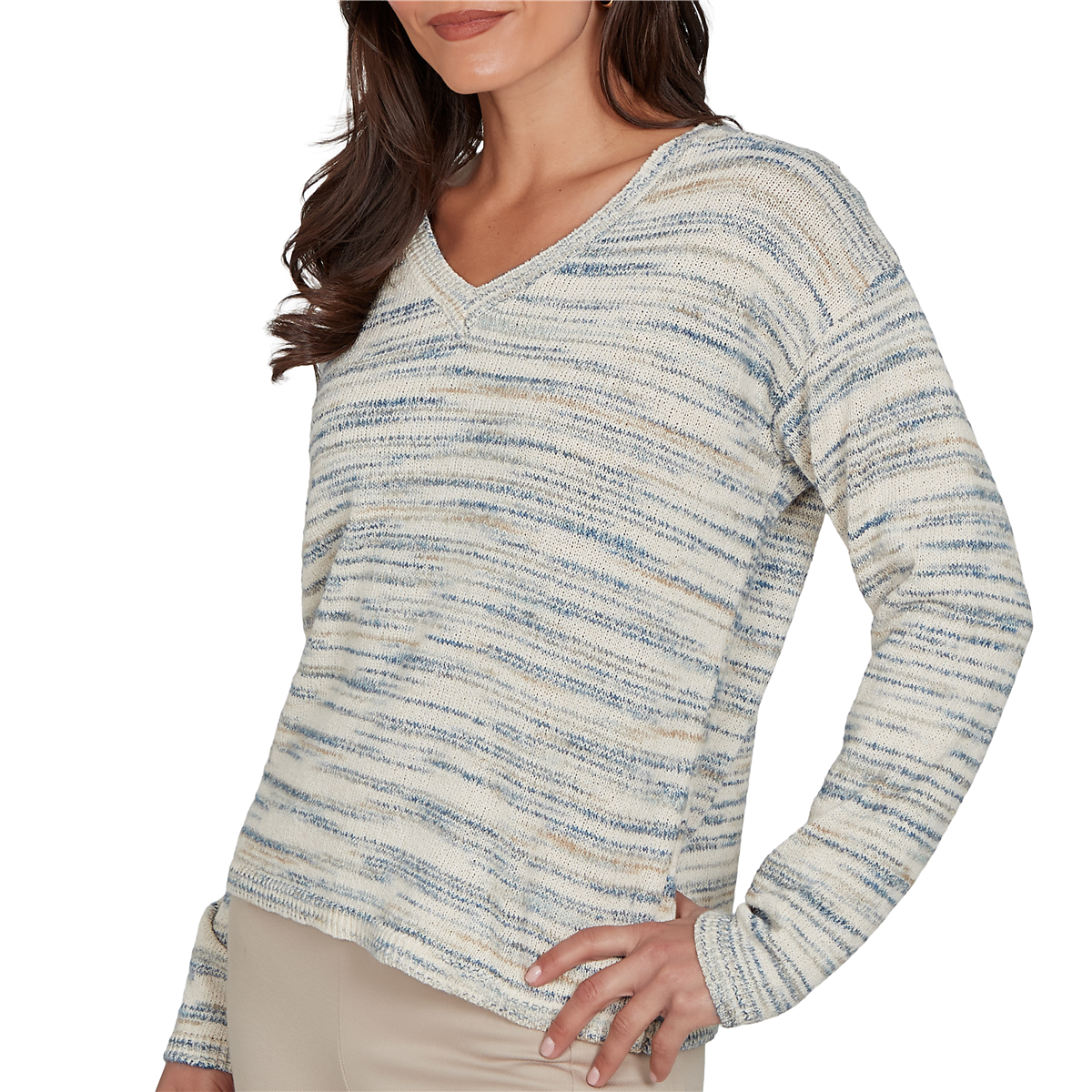 Womens Skye’s the Limit Urban Heirloom Space Dye Sweater