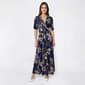 Petite Cocomo Short Sleeve Floral Surplus Maxi Dress - image 2