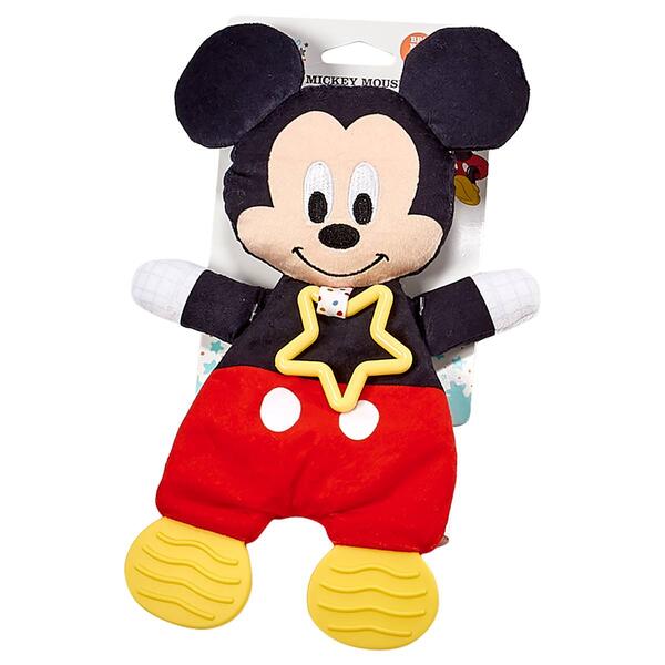 Disney Baby Mickey Mouse Teether Blanket - image 