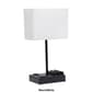 Simple Designs Modern Rectangular Multi-Use Light Table Lamp - image 11
