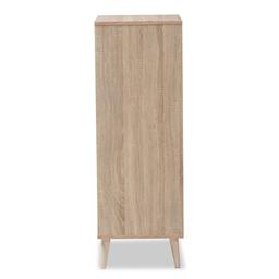 Baxton Studio Lisen 5 Drawer Chest