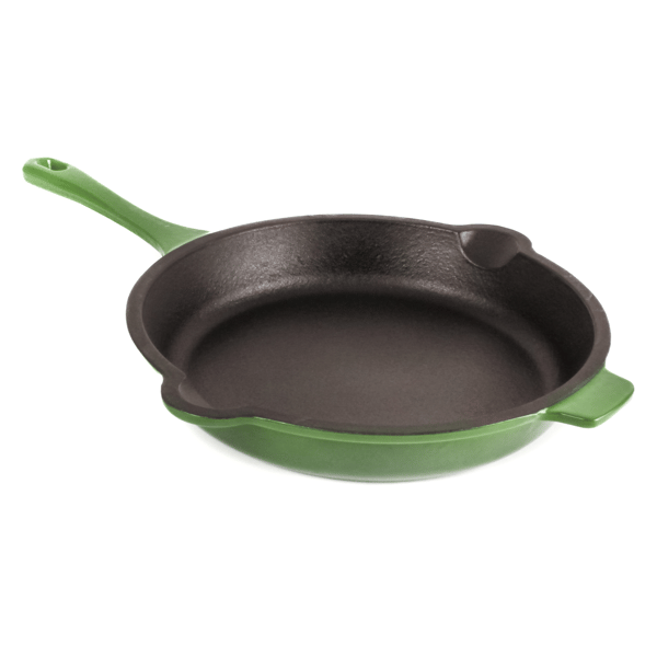 BergHOFF Neo 2pc. Cast Iron 10in. Fry Pan with Steak Press