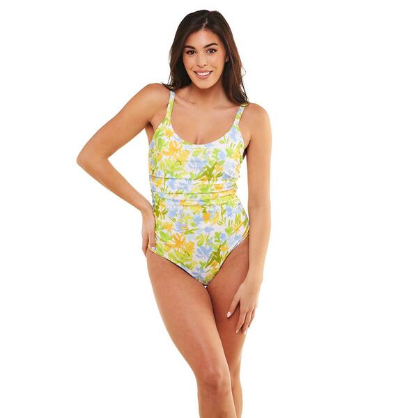 Womens Nicole Miller Studio One Piece Swimsuit Adjustable Straps - image 