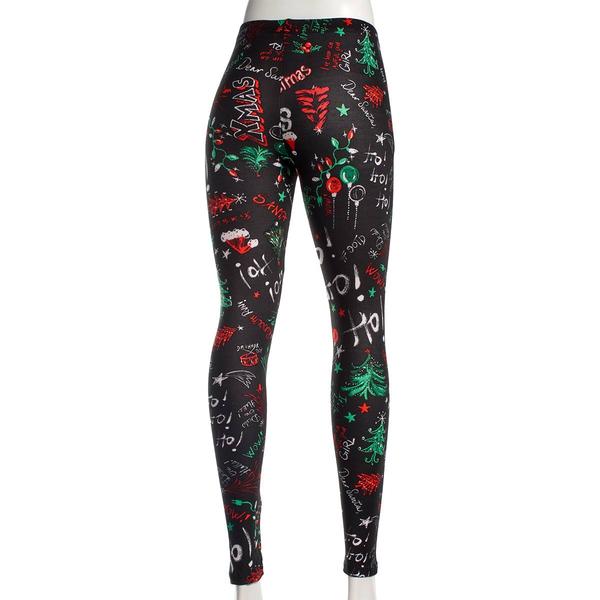 Juniors Jolie & Joy High Rise Christmas Graffiti Leggings