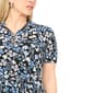 Petite MSK Short Sleeve Floral 1/4 Zipper Midi Dress - image 4
