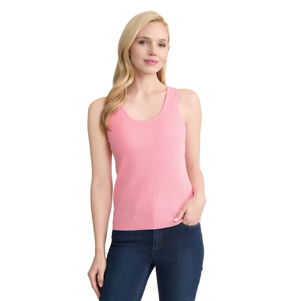 Womens Jones New York Sutton Ribbed Tank Top