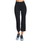 Womens Skechers GO WALK Pull On Kick Flare Capris - image 1