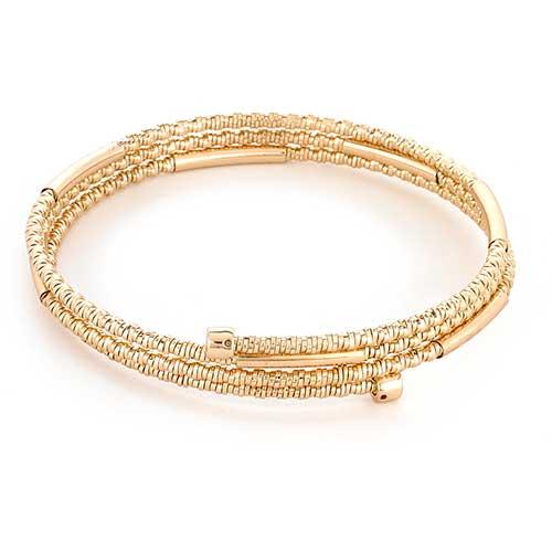 Napier 8in. Gold-Tone Coil Bracelet