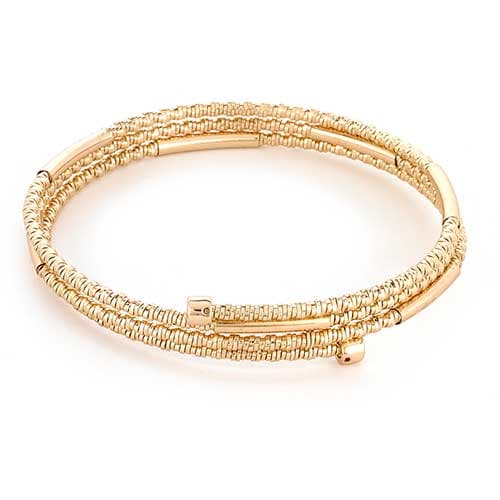 Napier 8in. Gold-Tone Coil Bracelet - image 