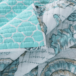 Greenland Home Fashions™ Cruz Reversible Quilted Throw Blanket