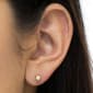 Diamond Classics&#8482; 10kt. Yellow Gold 1/10ctw. Stud Earrings - image 4