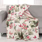 Greenland Home Fashions(tm) Floral & Stripe Reversible Quilted Throw - image 1