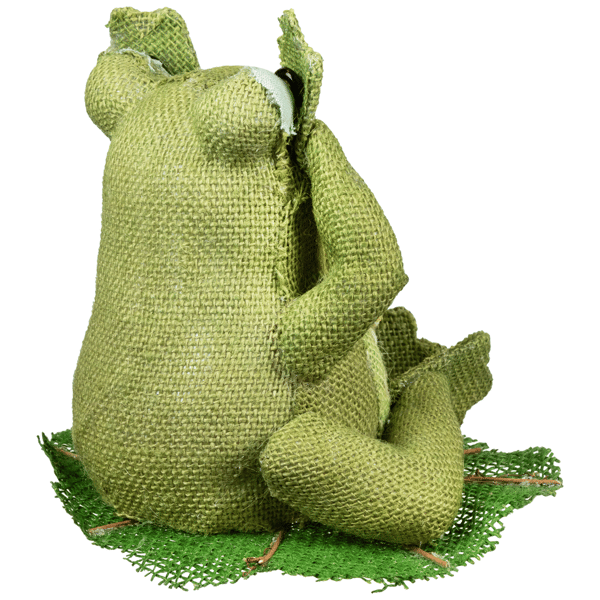 Northlight Sitting on Lily Pad See No Evil Frog Décor