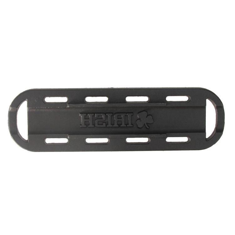 St. Patrick''s Shamrock 8in. Black Cast Branding Grill