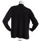 Petite 89th & Madison Varigated Straight Hem Cardigan - image 2