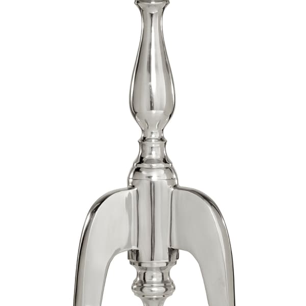 9th & Pike&#174; Aluminum Antique Inspired Accent Table