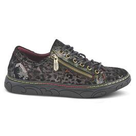 Womens L’Artiste by Spring Step Danli-Cheetah Lace-Up Sneakers