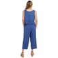 Womens Connected Apparel Sleeveless Laser Cut Eyelet Jumpsuit - image 3