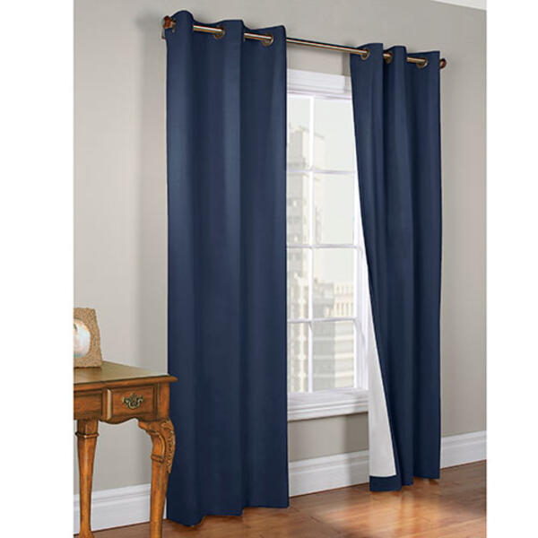 Weathermate Grommet Pair Curtains - Navy - image 