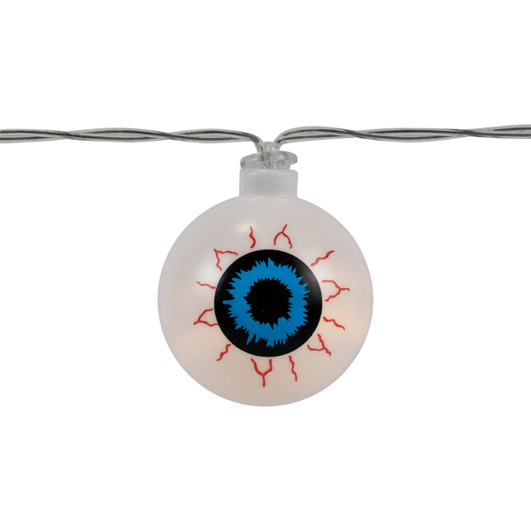 Northlight 10ct. LED Bloodshot Eyeball Halloween Lights