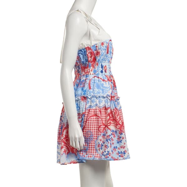 Juniors Trixxi Tie Strap Skater Dress