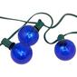 Northlight Seasonal 9ft. Blue G50 Globe Christmas Patio Lights - image 2