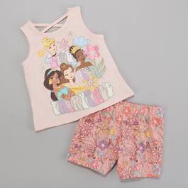 Toddler Girl Disney Princess Fairytale Tank Top & Shorts Set